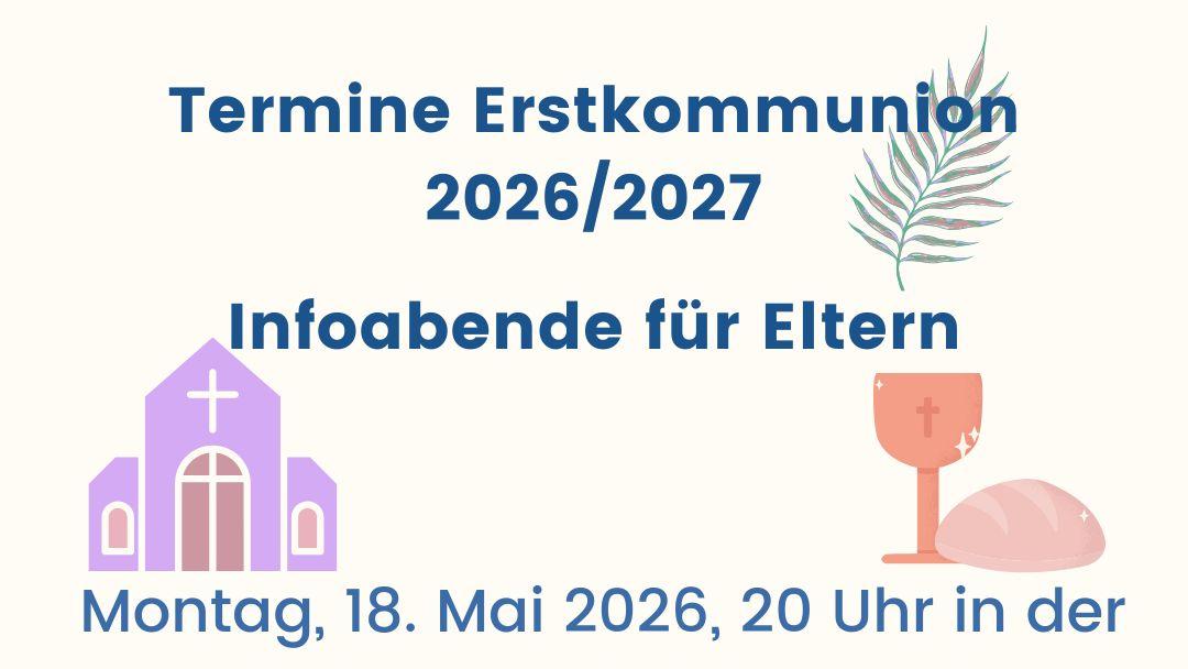 Termine für Elternabende sind aufgelistet